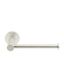 Round Toilet Roll Holder  Brushed Nickel