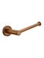 Round Toilet Roll Holder  Lustre Bronze