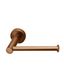 Round Toilet Roll Holder  Lustre Bronze