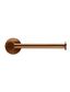 Round Toilet Roll Holder  Lustre Bronze