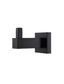 Square Robe Hook  Matte Black