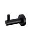 Round Robe Hook  Matte Black