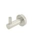 Round Robe Hook  Brushed Nickel