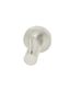 Round Robe Hook  Brushed Nickel