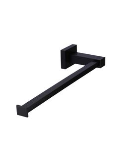 Square Guest Towel Rail  Matte Black