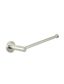 Round Guest Towel Rail  Brushed Nickel