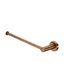 Round Guest Towel Rail  Lustre Bronze