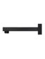 Square Wall Spout  Matte Black