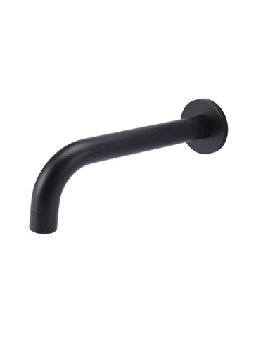 Round Curved Spout  Matte Black