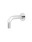 Round Curved Spout 130mm  Chrome