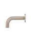 Round Curved Spout 130mm  Champagne