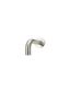 Round Curved Spout 130mm Brushed Nickel