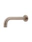 Round Curved Spout  Champagne