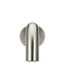 Round Curved Spout  Brushed Nickel