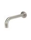 Round Curved Spout  Brushed Nickel