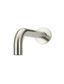 Round Curved Spout  Brushed Nickel