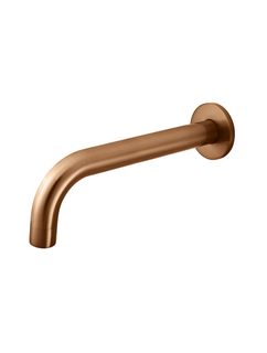 Round Curved Spout  Lustre Bronze