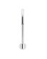 Round High-Rise Swivel Wall Spout Chrome