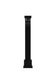 Square High-Rise Swivel Hob Spout  Matte Black