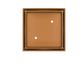 Shower Waste with Tile Insert Lustre Bronze