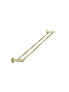 Round Double Towel Rail 900mm  Tiger Bronze