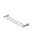 Round Double Towel Rail 600mm  Chrome