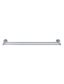 Round Double Towel Rail 600mm  Chrome