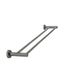 Round Double Towel Rail 600mm  Shadow