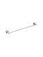 Round Single Towel Rail 600mm  Chrome