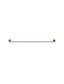 Round Single Towel Rail 600mm  Lustre Bronze
