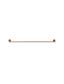 Round Single Towel Rail 600mm  Lustre Bronze