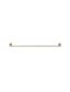 Round Single Towel Rail 600mm  Champagne