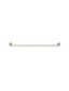 Round Single Towel Rail 600mm  Champagne