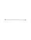 Round Single Towel Rail 600mm  Champagne