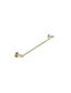 Round Single Towel Rail 600mm  Tiger Bronze