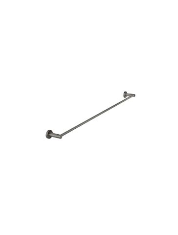 Round Single Towel Rail 600mm  Shadow