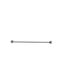 Round Single Towel Rail 600mm  Shadow