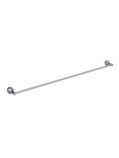 Round Single Towel Rail 900mm  Chrome