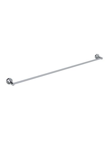 Round Single Towel Rail 900mm  Chrome