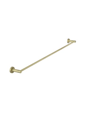 Round Single Towel Rail 900mm  Tiger Bronze