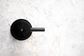 Round Quarter Turn Wall Top Assemblies  Matte Black