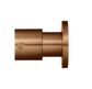 Round Quarter Turn Wall Top Assemblies  Lustre Bronze
