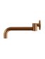 Wall Swivel Spout Lustre Bronze