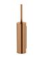 Round Toilet Brush & Holder  Lustre Bronze