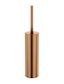 Round Toilet Brush & Holder  Lustre Bronze