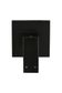 Square Wall Mixer  Matte Black