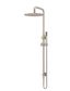 Round Combination Shower Rail 300mm Rose, Single Function Hand Shower  Champagne