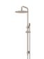 Round Combination Shower Rail 300mm Rose, Single Function Hand Shower  Champagne