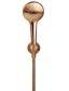 Round Hand Shower on Fixed Bracket, Three Function Hand Shower Lustre Bronze