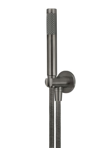 Round Hand Shower on Fixed Bracket, Single Function Hand Shower Shadow